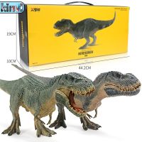 HOT!!!☇ﺴ¤ cri237 Jurassic World King Kong Tyrannosaurus Rex dinosaur Animals and Woods Plastic toy model Childrens holiday gifts