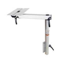 ●﹍ Caravan Aluminum Alloy Table Leg Movable Rotatable and Height Adjustable Camper Camping Accessories