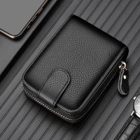 COD KKW MALL Genuine Leather Driver License ID Card Holder Walet Men and Women Credit Card Case Wallets Purse Cardbag Business Accessories