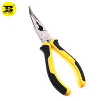 BOSI 6160mm Bent Nose Pliers Angle Jaw Tongs