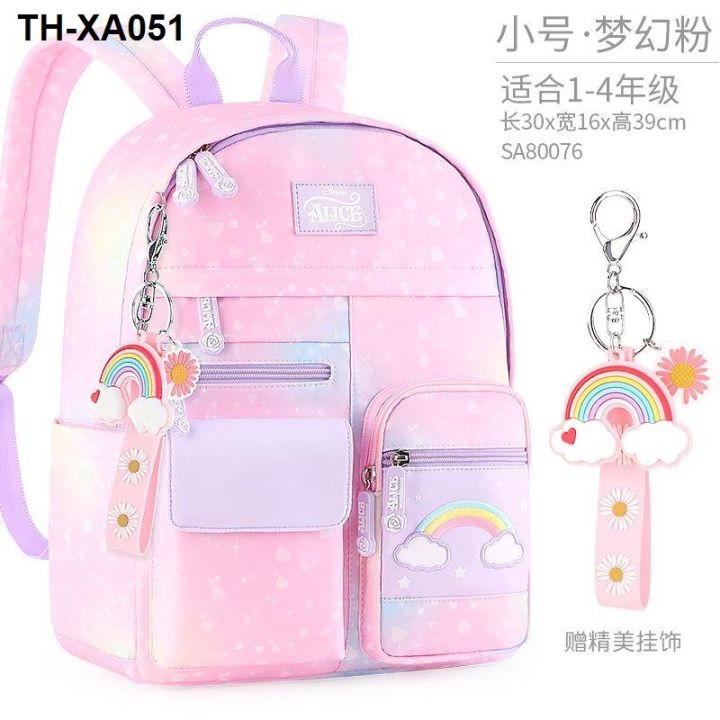 new-schoolbag-primary-school-students-girls-123456-grade-large-capacity-cute-girl-childrens-backpack