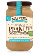 Bơ đậu phộng dừa hữu cơ Mayver s 375gr thumbnail