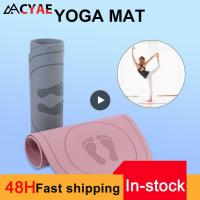 Non-slip Mat Tpe Yoga Mat Jump Rope Skipping Floor Workouts Sports Pads Silent Yoga Pad Shock Absorption Dancing Sports Yoga