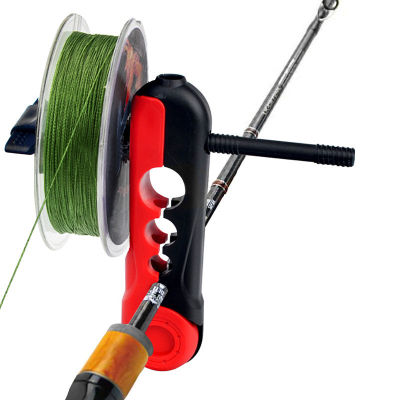 สายตกปลาแบบพกพา Spooler Smooth Performance Line Winder ปรับได้สำหรับ Spool Fishing Reel Spool Spooler Machine
