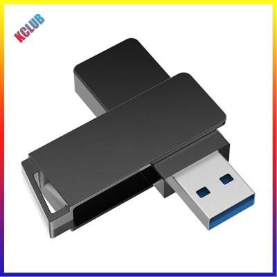 ทัมป์ไดรฟ์ความเร็วสูง16G/32G/64G/128G/256G USB การหมุน360องศาแฟลชไดร์ฟ USB 3.0แฟลชไดร์ฟโลหะสำหรับพีซีแล็ปท็อป