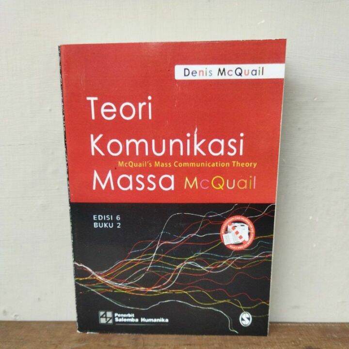 BUKU TEORI KOMUNIKASI MASSA EDISI 6 BUKU 2 - DENIS MCQUAIL | Lazada ...