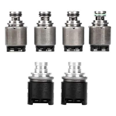 6Pcs Transmission Shift Solenoid Valve 4Hp16 ZF4HP16 for BUICK for CHEVROLET Epica Optra Orlando for DAEWOO for SUZUKI