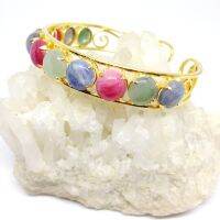 bracelet สร้อยข้อมือผญ พลอยแท้ กำไล ทับทิม หยก นิหร่า