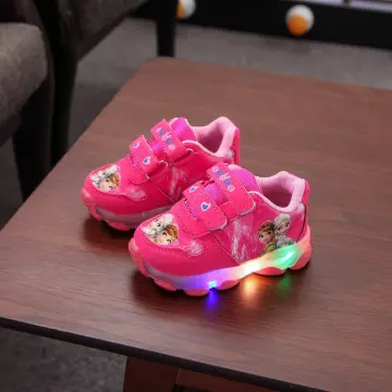 Frozen light store up sneakers