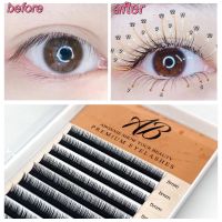 Abonnie Bottom Brown Lower Lashes Under Eyelash Extensions Lower lashes 5 6 7 Mix Length Eyelash Extension Short Soft Cilios