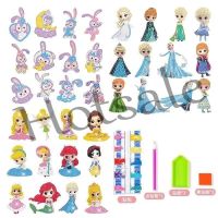 【hot sale】 ☼❁ B02 5D Diamond Painting Stickers Easy for Kids Disney Princess Diamond Art Diamond Mosaic Stickers By Numbers Kits for Children