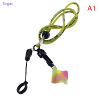 ?【Lowest price】Tirgat แหวนซิลิโคนแบบพกพา lanyard สลิงไม่ลื่นแขวนแหวน Anti-DROP ROPE band คู่หัวกีฬาคอเชือก