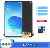 6.4 "จอแสดงผลต้นฉบับสำหรับ OPPO Reno 6 Z หน้าจอสัมผัส LCD ประกอบ Digitizer อะไหล่เปลี่ยนได้สำหรับ OPPO Reno 6Z การแสดง CPH2237