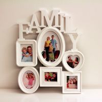 【ELE Photo frame】ข้ามพรมแดนครอบครัวเล็กรวมกันกรอบรูปทรงจำผนังภาพแขวนผนังรูปภาพแสดงภาพออแกไนเซอร์รักของขวัญ