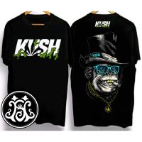 [มีสินค้า]#ถูกสุด 【ข้อเสนอจำกัดเวลา】Tee เสื้อขาว KUSH Streetwear แขนสั้นเสื้อยืดฮิปฮอป Unisex ถนนสูงแฟชั่นผ้าฝ้าย KUSH แขนสั้น t8j