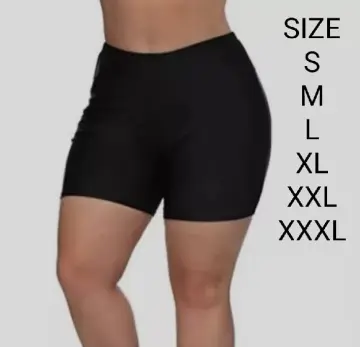 Girdear Plus size Black shorts high waisted casual hot pants