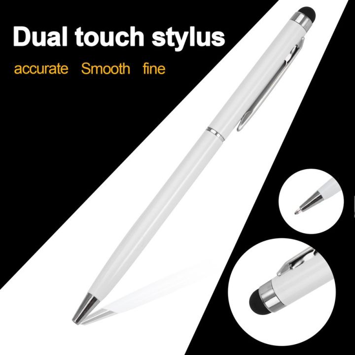 ปากกาทัชสกรีน-stylus-pen-2-in-1-ใช้ได้ทุกรุ่นระบบ-android-และ-ios-ปากกาทัชสกรีน-แท็บเล็ตพีซีความจุปากกาสมาร์ททัชสกรีนปากกาโทรศัพท์มือถือ