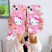 ?น่ารักหวานสำหรับเคสหนัง Samsung Galaxy S23อัลตร้าโน๊ต20 Note 20 Plus S23 S23และที่ใส่สายคล้องซิลิโคนเนื้อนุ่มเคสมือถือลายแมวเฮลโลคิตตี้