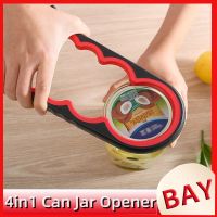 Multi-Function 4 in1 Jar Openers Bottle Cap Opener Grip Twisting Lids Can Tools