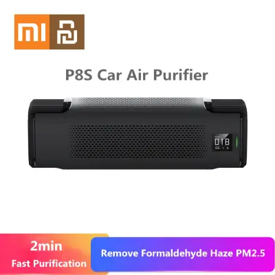 Original Xiaomi Roidmi Car Charger purificador de aire P8S 2 min purificaci?n r?pida eliminar la neblina de formaldeh?do P M2.5 APP Control