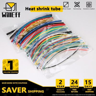 70 PCS Set Polyolefin Shrinking Assorted Heat Shrink Tube Wire Cable Protec Insulated Sleeving Tubing 2:1 Waterproof Pipe Sleeve Cable Management