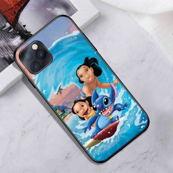 26gv-lilo-stitch-cartoon-อ่อนนุ่ม-high-quality-ซิลิโคน-tpu-phone-เคสโทรศัพท์-ปก-หรับ-iphone-7-8-11-12-13-14-pro-xs-max-se-x-xr-plus-se