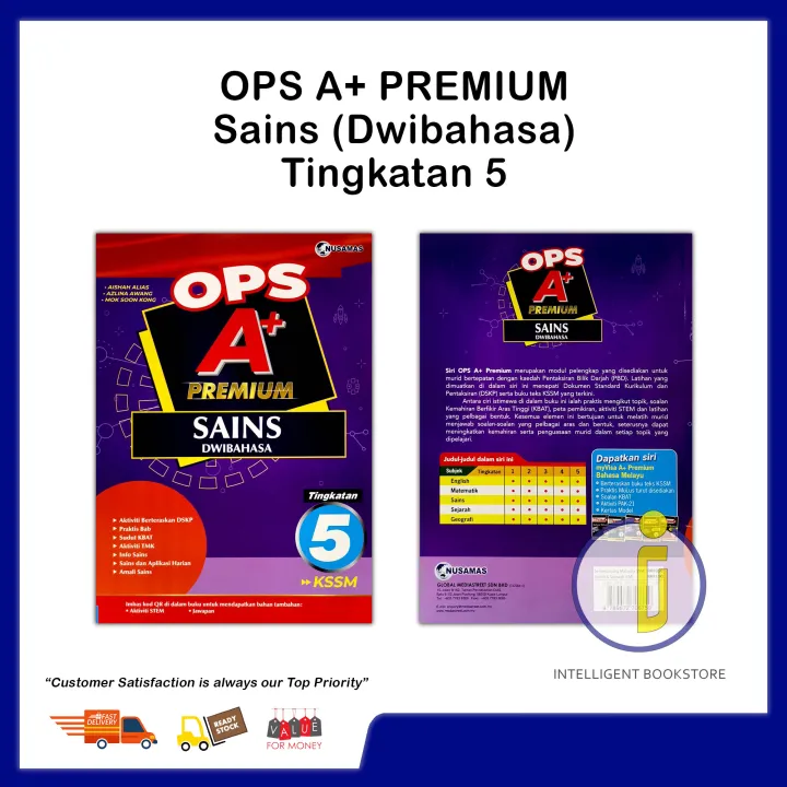 [Intelligent] Nusamas OPS A+ PREMIUM Sains Tingkatan 5 (Dwibahasa) KSSM