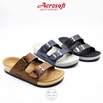 Aerosoft รองเท้าแตะสุขภาพ แบบสวม ไบเคน รุ่น AB8230 [รองเท้าเพื่อสุขภาพ Arch support พื้นนุ่มพิเศษ]