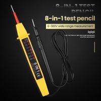 8-In-1 6-380v Voltage Tester Pen Polarity Current Tester Voltage Ac/Dc Tool Voltmeter Instrument 2023 New