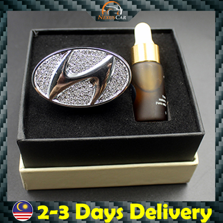 NexusConcept Hyundai Car Logo Diamond Air Freshener Perfume Lazada