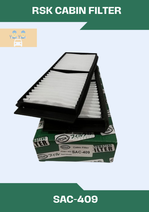 RSK Cabin Filter Mazda 3 20102014 (SAC409) Lazada PH