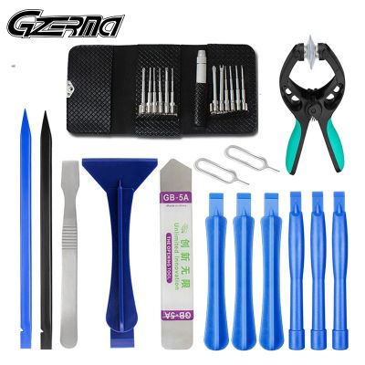 vfbgdhngh 27Pcs Professional Hand Tools Set for Repair Phone Mobile Screen Opening Tools Kit With Screwdrivers Pliers Disassembly Tool Kit