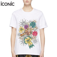 iCONiC STAR RIBBIN T-SHIRT #4268 เสื้อยืด ลาย ริบบิ้น ดาวปีใหม่ เสื้อยืดพิมพ์ลาย เสื้อยืดแฟชั่น เสื้อยืดสีขาว เสื้อยืดผญ เสื้อยืดผช เสื้อยืดลา