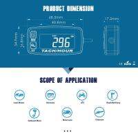 เครื่องวัดชั่วโมงเตือนมาตรวัดพร้อมจอ LCD บริการแจ้งเตือนการเร่งความเร็วเกินสำหรับเครื่องยนต์2จังหวะสำหรับเครื่องยนต์4จังหวะ