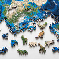 Infinite Earth Puzzle 492 ชิ้น Irregular High Vibrato GM เดียวกัน DIY ของเล่นเพื่อการศึกษา Gift