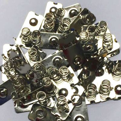 free shipping 30PCS AAA  Battery Positive Negative Conversion Spring Contact Plate Electrical Connectors