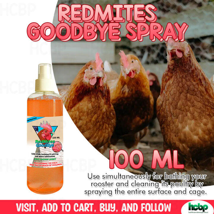 Redmites Goodbye Spray 100ml Natural Redmites Killer ( Pamatay Kuto ng