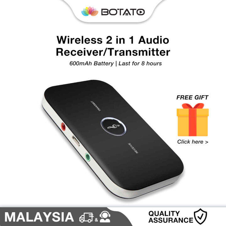[[Wireless 2 in 1 Audio Receiver / Transmitter]] Wireless Adapter 2 In