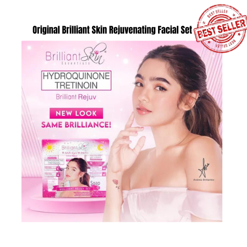 Brilliant Skin Rejuvenating Facial Set Same Brilliance with tretinoin and hydroquinone