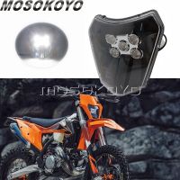 ₪✁✚ E-MARK E8 LED Visor Headlight Enduro Dual Sport Front Running Light For TE TC FE TX 250 350 450 EXC Six Days TPI