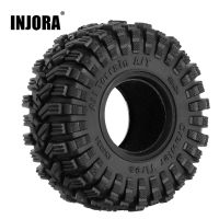 INJORA 58x24mm All Terrain Super Soft Sticky 1.0 Wheel Tires for 1/18 1/24 RC Crawler SCX24 AX24 TRX4M (T1017)