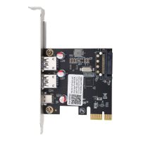 PCIE PCI สำหรับ USB ด่วนชนิด3.1-C 2 USB พอร์ต3.0ประเภท-รถขยายไรเซอร์