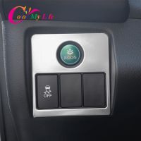 ❡✉✥ Color My Life for Honda HRV HR-V Vezel 2015 - 2021 Car Econ Adjustment Switch Panel Cover Trim Accessories Stainless Steel