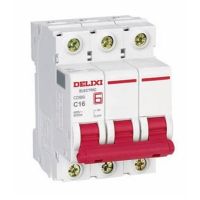 DELIXI Small Standard Circuit Breaker Air Switch CDB6i D Type Short Circuit Protection 1P/1P N/2P/3P/3P N/4P 6A-63A