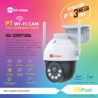 WIFI OUTDOOR CAMERA กล้องไวไฟ ติดตั้งได้ทั้งภายใน ภายนอก ความละเอียด 3 ล้าน รุ่น HW-33MPT30W