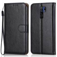 【Electronic Store】 Folio Luxury ซองหนังสำหรับบน Xiaomi Redmi 9 M2004J19G M2004J19C 6.53 39; 39; กระเป๋าสตางค์กรณีสำหรับ Redmi 9 Xiaomi Redmi9โทรศัพท์กระเป๋า