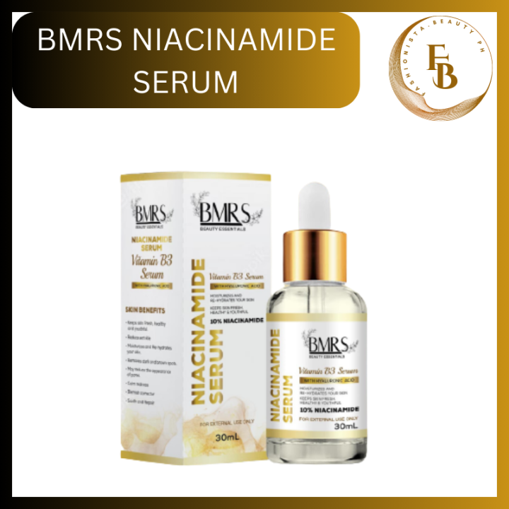 BEST SELLING! BMRS NIACINAMIDE SERUM with Hyaluronic Acid, Moisturizes