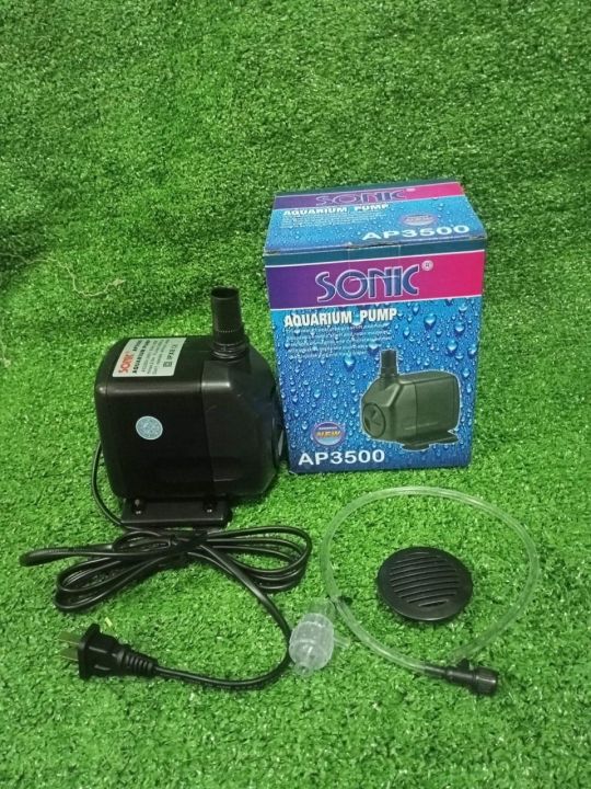 sonic-ap600-ap1000-ap1200-ap1600-ap2500-ap3000-ap3500-ปั๊มน้ำตู้ปลา-ปี๊มน้ำพุ-ปั๊มหินหมุน-ปั๊มคุณภาพราคาถูก-ap-600-ap-1000-ap-1600-ap-2500-ap3000-ap3500