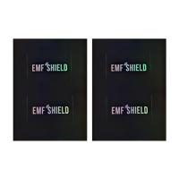 EMF Protection Stickers 2pc/set Smartphone Radiation Shield Decals Effective Electronic Devices Radiation Protection for Wireless Earbuds Laptops Tablets current