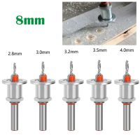 1ชิ้น8มิลลิเมตรก้าน HSS Countersink ชุดบิตเราเตอร์สำหรับงานไม้เครื่องตัดมิลลิ่งอุปกรณ์ถอนสกรูรื้อถอน